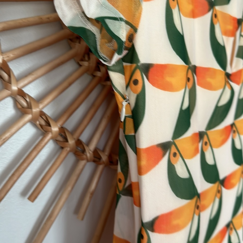 Farm Rio toucan dress NWT - Picture 7 of 8